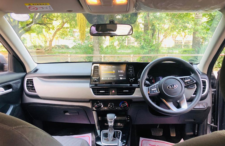 Self Drive Kia Seltos HTK Plus Automatic Car Rentals in Punjab