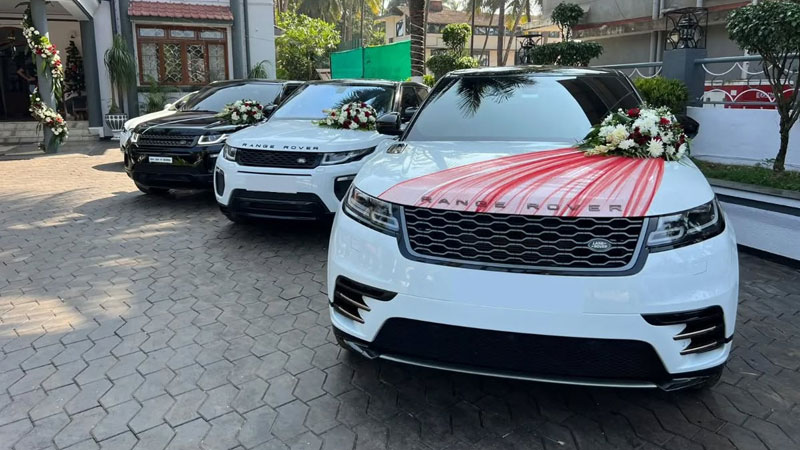 Range Rover Wedding Car Rentals: A Complete Guide (Features, Pricing & Decor)